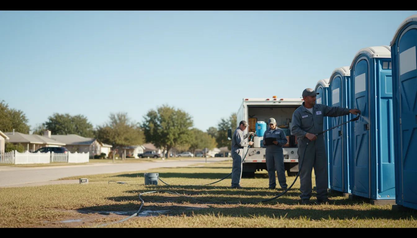Long-Term Portable Toilet Rental in Abercrombie, ND near me